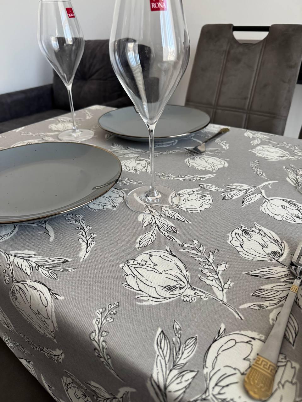 Скатертина водовідштовхувальна тефлонова прямокутна 100x170 см (30021-p1) - фото 3 Скатертина водовідштовхувальна тефлонова прямокутна 100x170 см (30021-p1) - фото 3