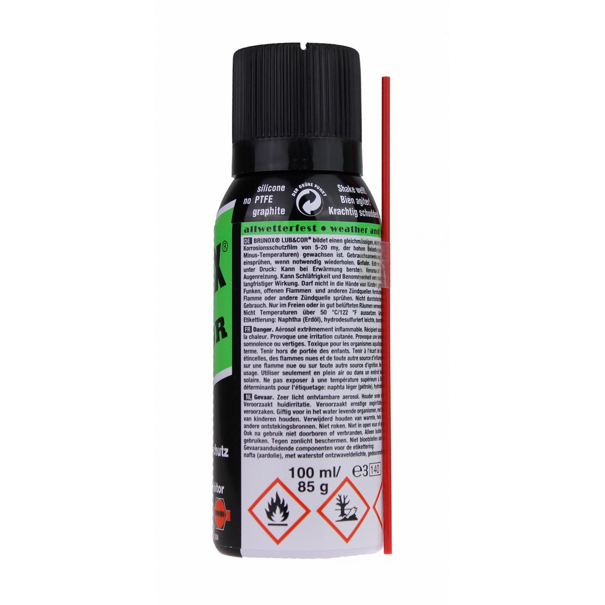 Мастило універсальне спрей Brunox Lub & Cor 100 мл (41413) - фото 3 Мастило універсальне спрей Brunox Lub & Cor 100 мл (41413) - фото 3