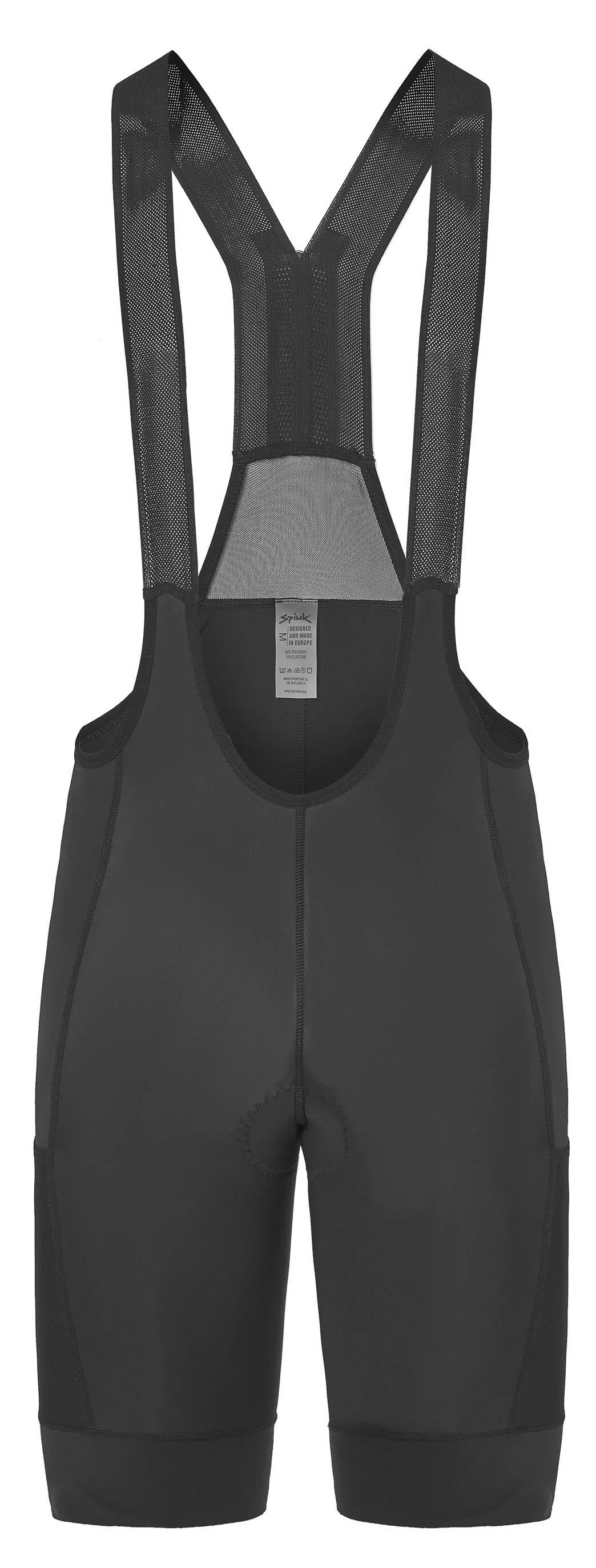 Велотрусы мужские Spiuk All Terrain Gravel на лямках S Черный (CLP-01-87)