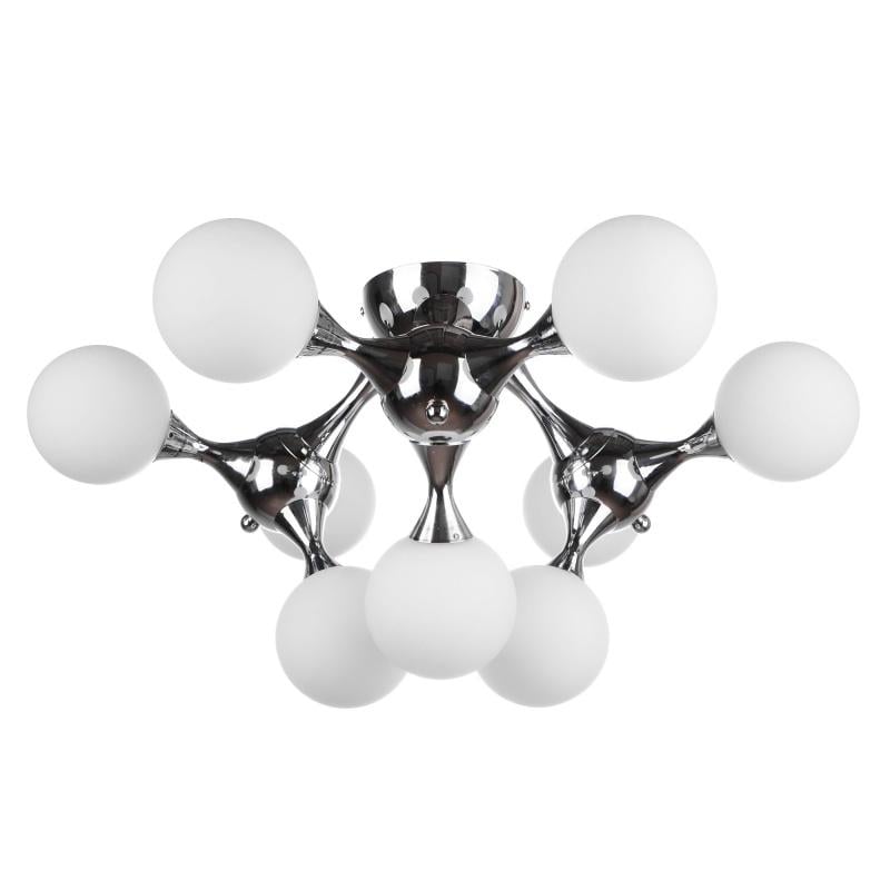 Люстра лофт молекула галогенная Brille BL-112S/9 G9