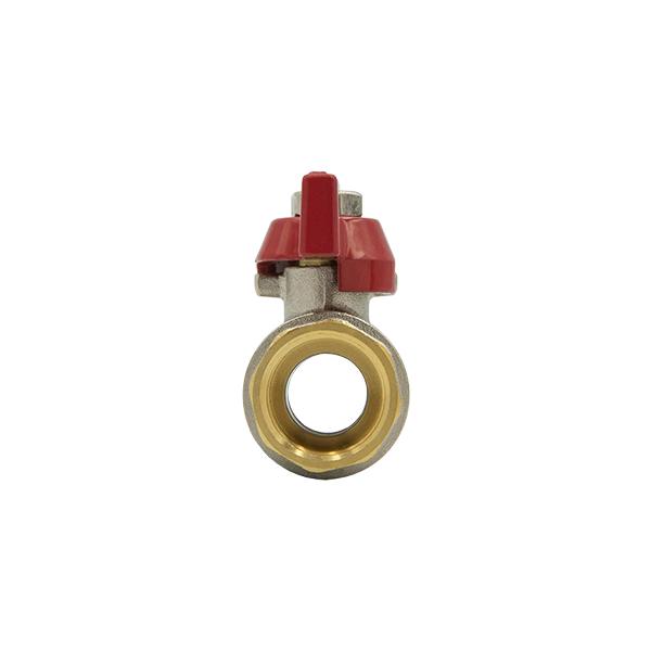 Кран шаровой Raftec PN40 CBB-01 ВВ 1/2" Red (51507) - фото 4