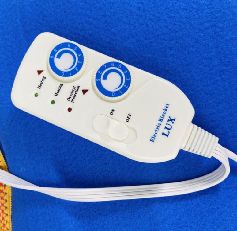 Простирадло електричне 120х155 см 2 режими підігріву Синій (2104618726) - фото 9 Простирадло електричне 120х155 см 2 режими підігріву Синій (2104618726) - фото 9