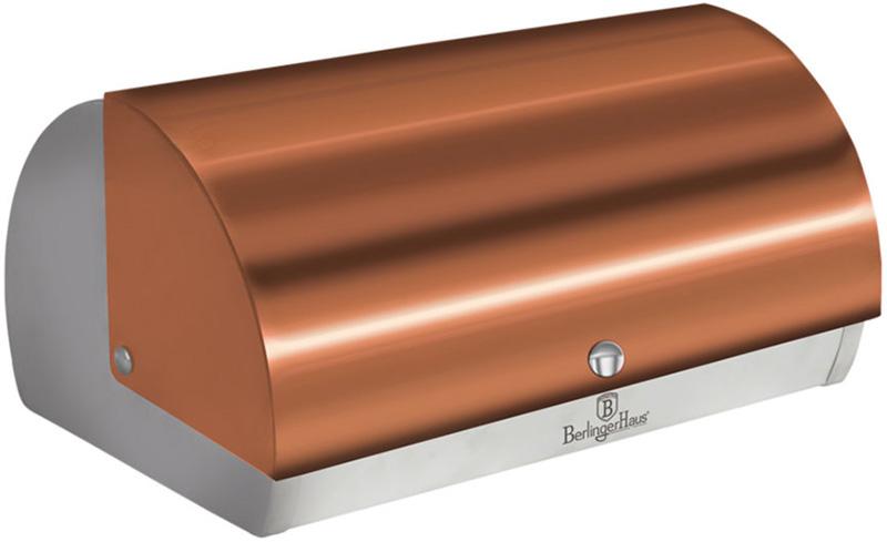 Хлібниця Berlinger Haus Rose Gold 38,5х28х18,5 см (BH-1914)