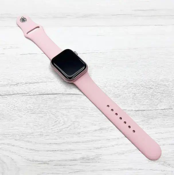 Смарт-часы Smart Watch GS7 MINI 200 мАч Bluetooth 320x380 41 мм с тонометром и пульсометром Розовый (opt-105194)