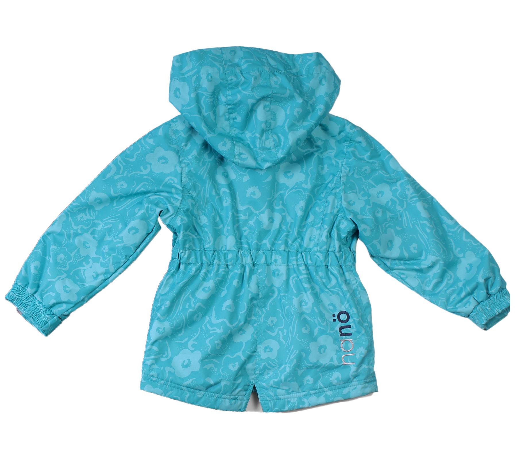 Куртка детская демисезонная Nano S18J256 для девочки на флисе 134-144 см Бирюзовый (S18J256-DkSurf-10) - фото 2 Куртка детская демисезонная Nano S18J256 для девочки на флисе 134-144 см Бирюзовый (S18J256-DkSurf-10) - фото 2