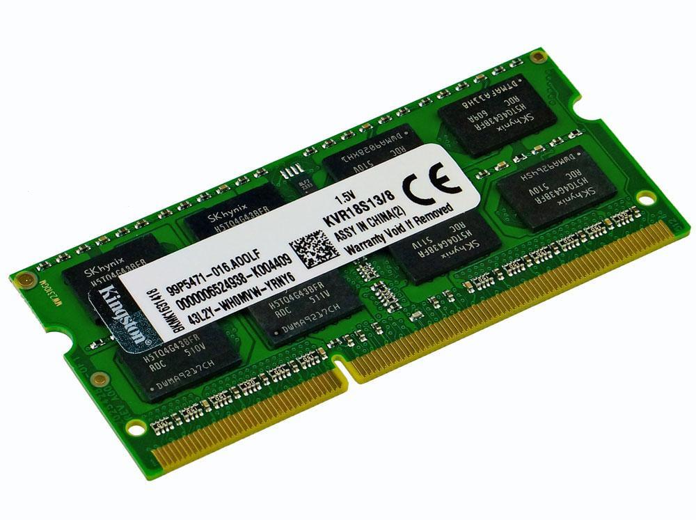 Оперативна пам'ять Kingston SoDIMM DDR3 8GB 1866MHz (KVR18S13/8) Оперативна пам'ять Kingston SoDIMM DDR3 8GB 1866MHz (KVR18S13/8)