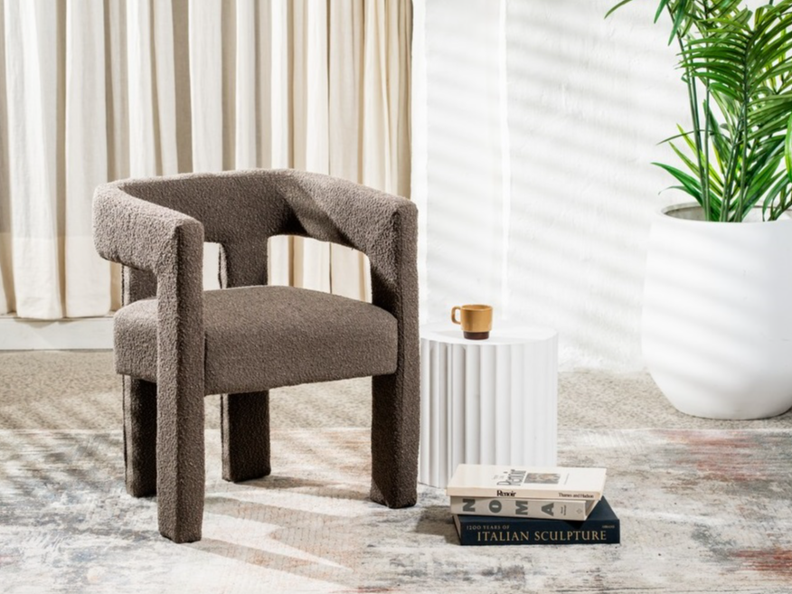 Мягкое кресло Vetro Mebel Бьянка Шоколадная (Armchair-bianka-chocolate) - фото 8