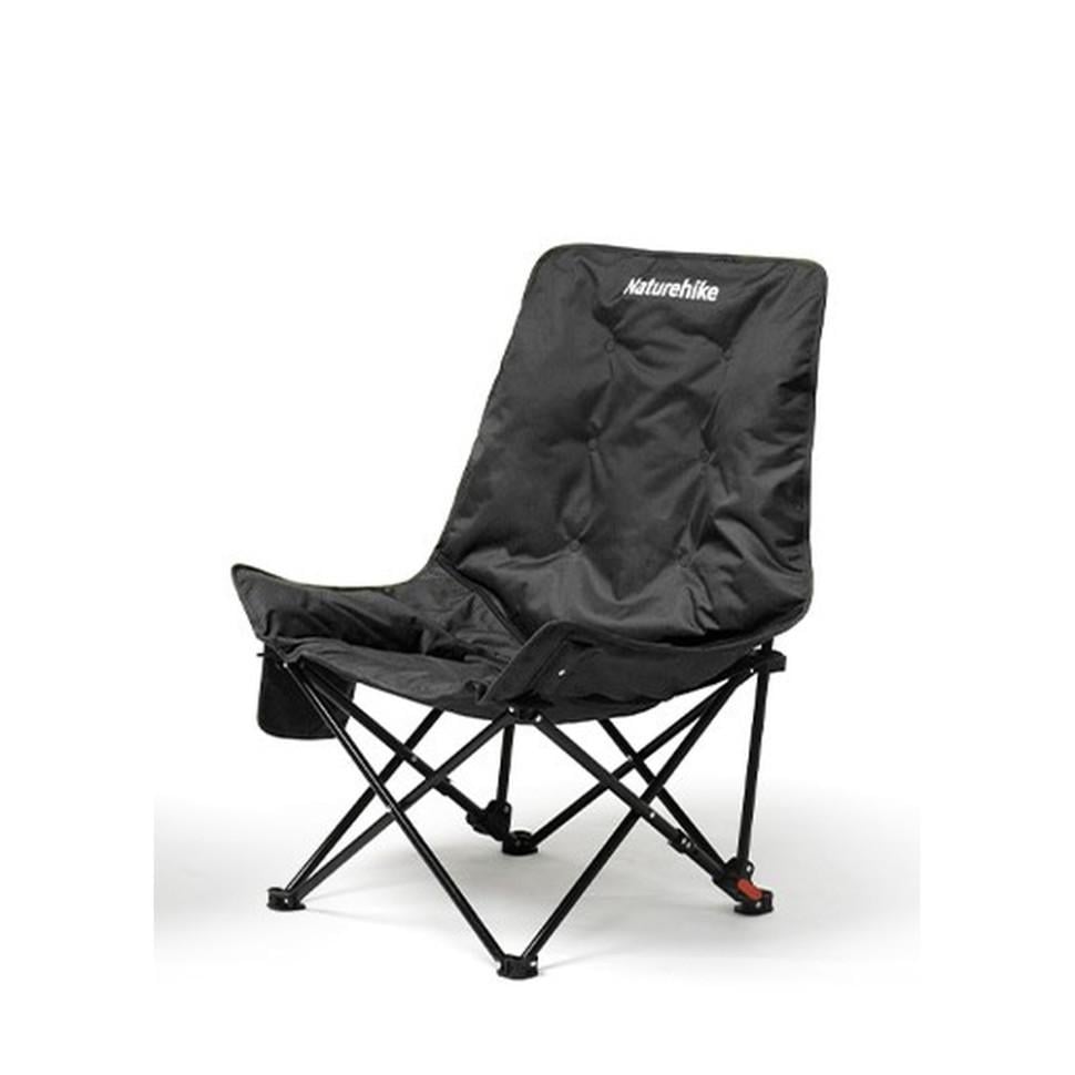 Стул туристический складной Naturehike CNK2450JJ020 51x62,5x90 см Black (6927595799444)