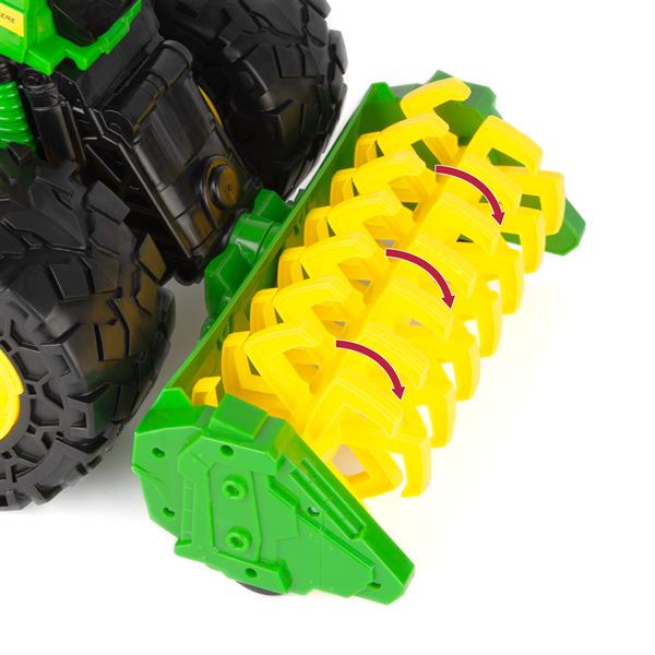 Игрушечный комбайн John Deere Kids Monster Treads с молотилкой и большими колесами (47329) - фото 5