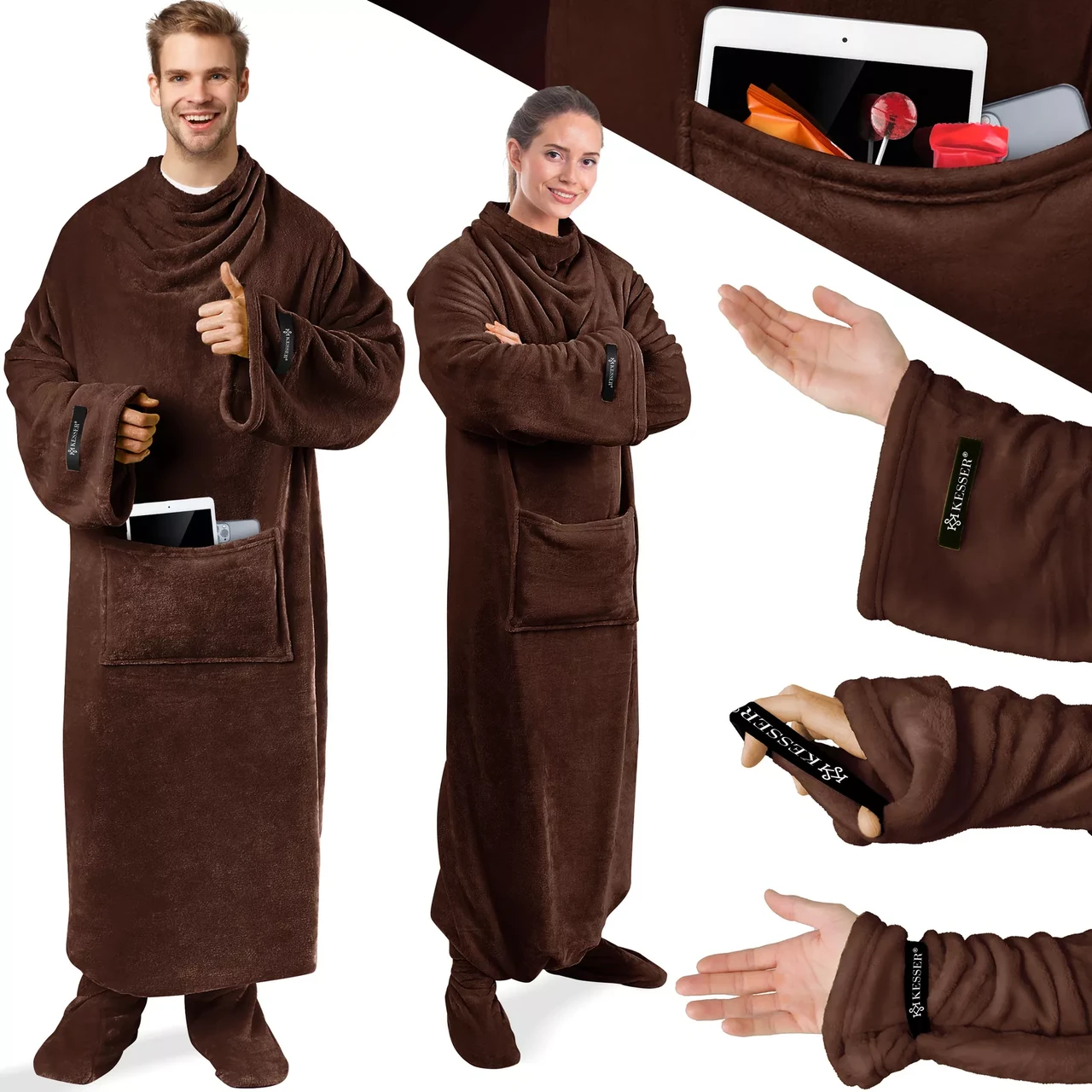 Ковдра-плед KESSER 200x140 см (225262457139br-200x140) - фото 2 Ковдра-плед KESSER 200x140 см (225262457139br-200x140) - фото 2