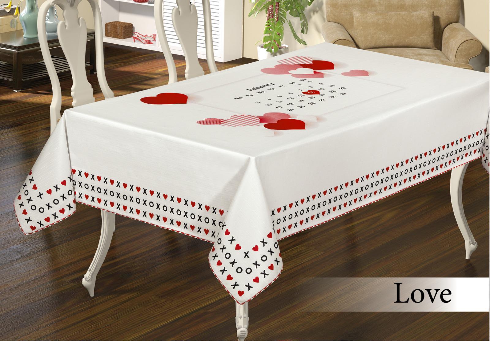 Скатерть Maison Royale 160x220 Love (CN4007) Скатерть Maison Royale 160x220 Love (CN4007)