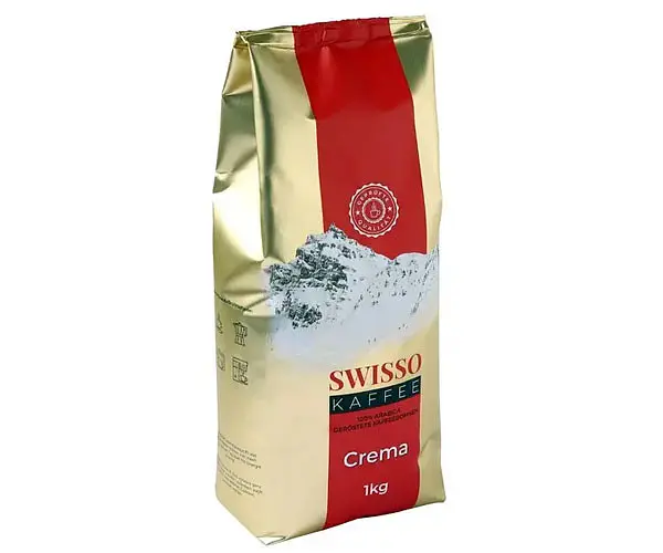 Кава зернова Swisso Crema 1 кг