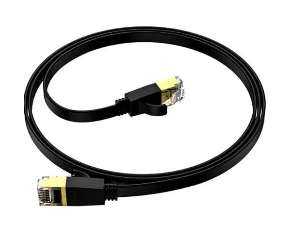 Кабель мережевий Hoco US07 Lan RJ45 1 м Black - фото 2