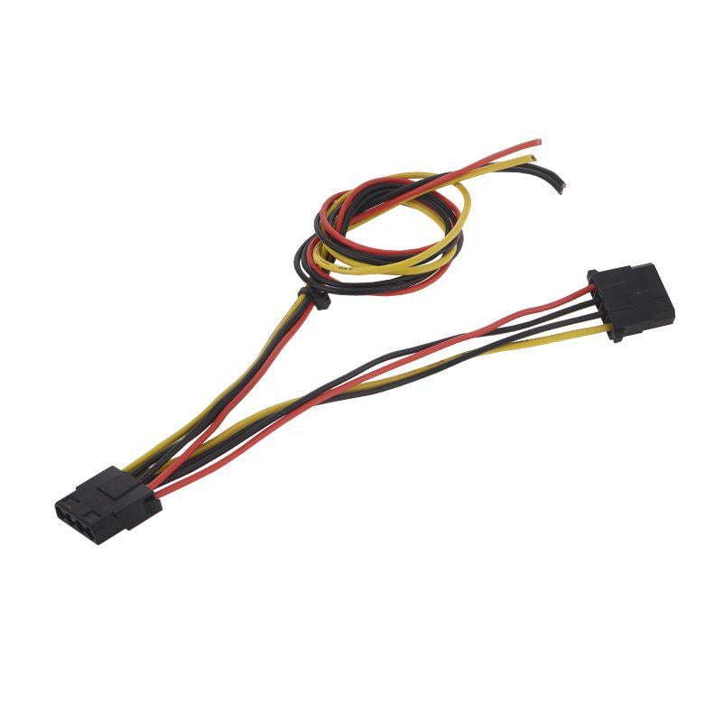 Переходник питания 2хmolex под пайку 4pin (A030012)