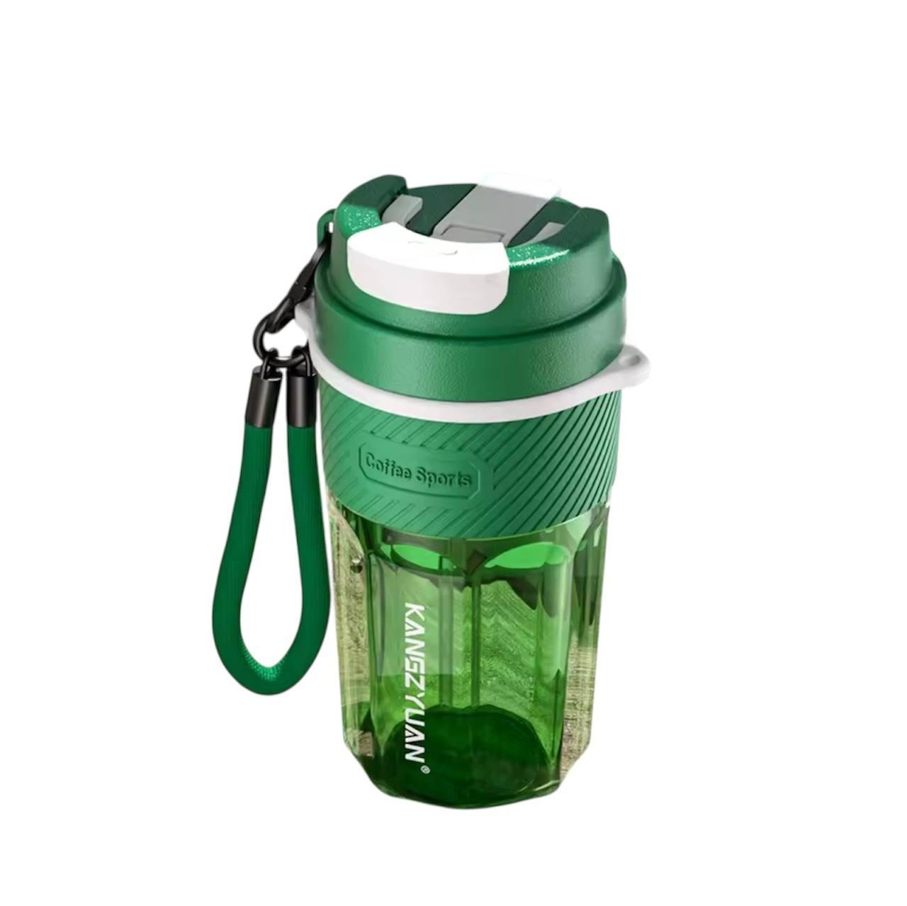 Кружка для горячих и холодных напитков из тритана 550 мл Зеленый (2659484516)