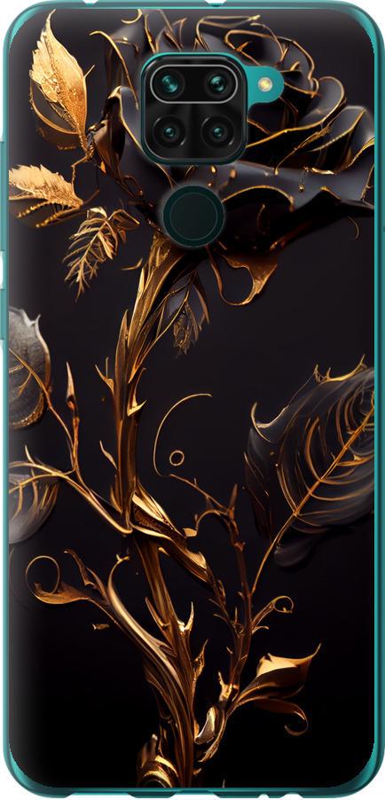 Чехол на Xiaomi Redmi Note 9 Роза 3 (5552t-2017-42517)