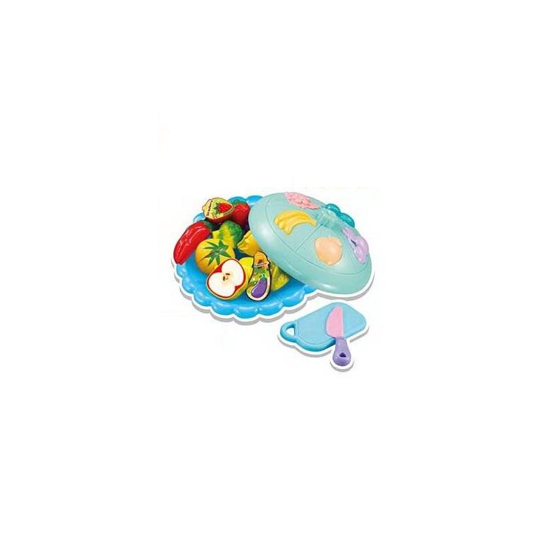 Игрушечный набор продуктов Fun Games нож/доска/продукты на магнитах Multicolor (146734)