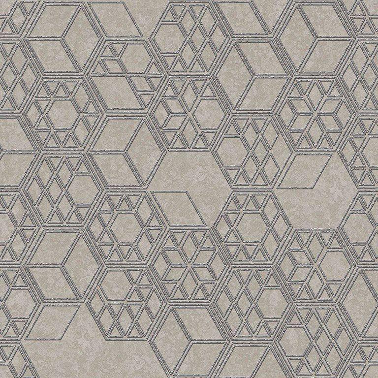 Флизелиновые обои ICH 0,53x10,05 м Серый (1008233)