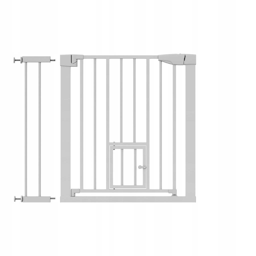 Калитка для дверей Tulano Guardian 2.0 металлическая 75-96 см White (29371252) Калитка для дверей Tulano Guardian 2.0 металлическая 75-96 см White (29371252)