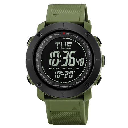 Наручные часы Skmei 2095AG Army Green Compass (1420)