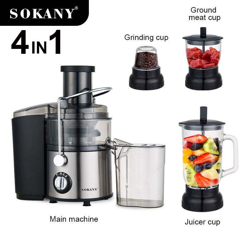 Соковыжималка Sokany SK-4009 800W (802114) - фото 2