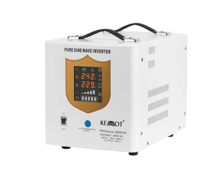 Источник бесперебойного питания Kemot PROsinus 2600 24/230V 1800W Белый (29187687) - фото 2