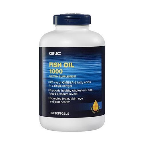 Омега 3 GNC Fish Oil 1000 мг 360 Caps