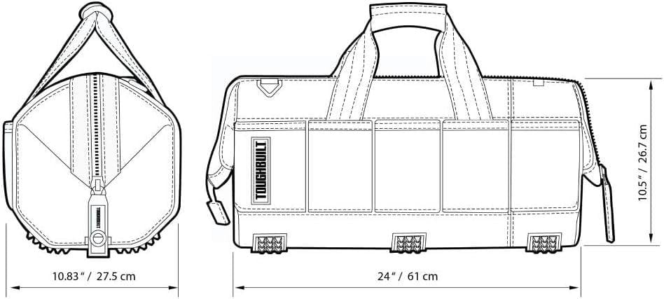 Сумка для інструментів ToughBuilt Contractor (TB-60-20-BEA) - фото 10 Сумка для інструментів ToughBuilt Contractor (TB-60-20-BEA) - фото 10
