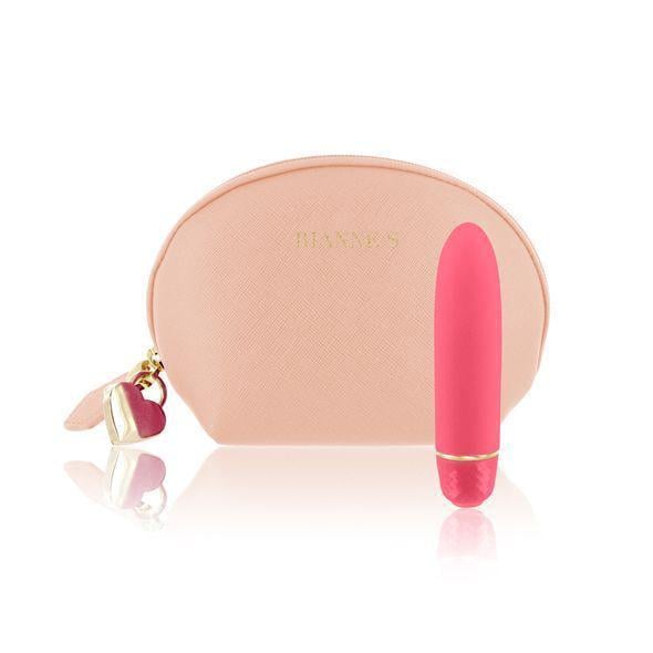 Виброшар RIANNE S Classique Vibe минивибратор на 7 режимов/чехол-косметичка Coral (SO3877)