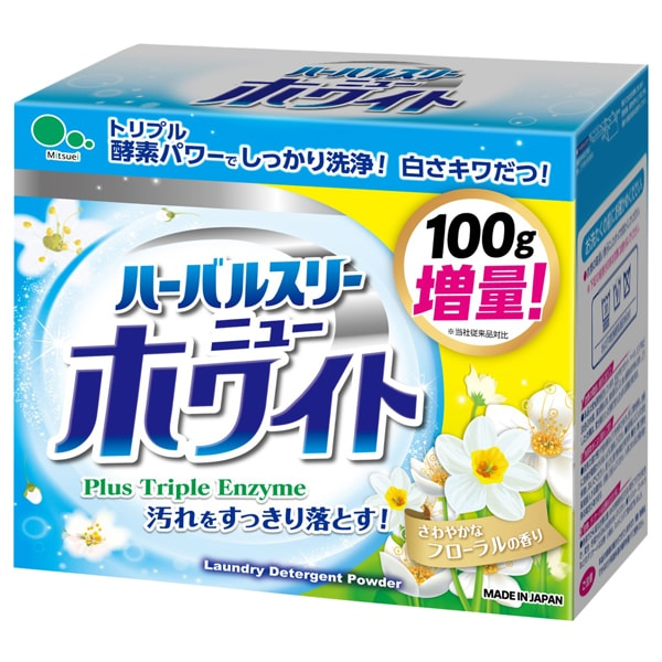 Стиральный порошок Herbal Three с ферментами и кондиционером Mitsuei 900 г (061233) Стиральный порошок Herbal Three с ферментами и кондиционером Mitsuei 900 г (061233)