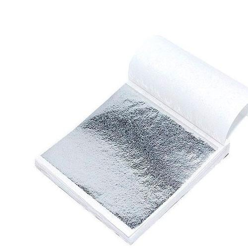 Срібло сусальне харчове поталь для декору 8х8 см 100 шт. (725503) Срібло сусальне харчове поталь для декору 8х8 см 100 шт. (725503)