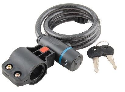 Велосипедный замок Grey's спиральный (GR51010)
