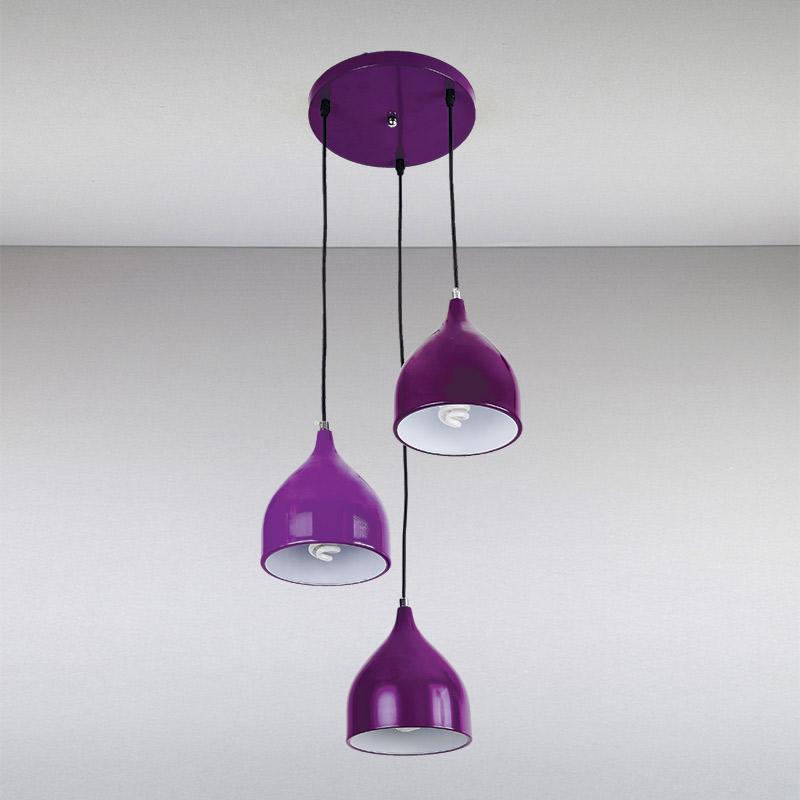 Люстра Light House LS-13225-3 PUR Фіолетовий