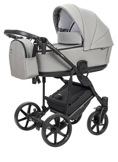 Коляска детская функциональная Velio Ecco 2в1 Светло-серый
