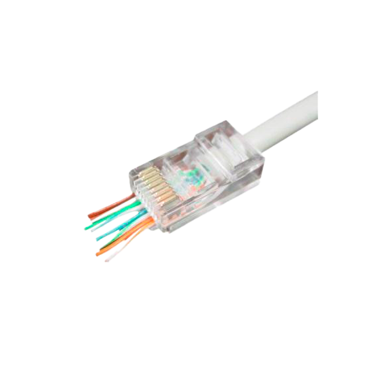 Конектор наскрізний GreenVision RJ45 Cat.5E 100 шт. (2352551056)