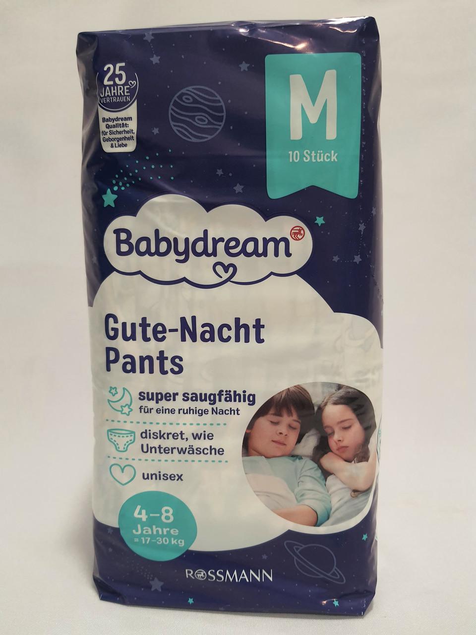 Підгузки-трусики нічні Babydream 17-30 кг 10 шт.