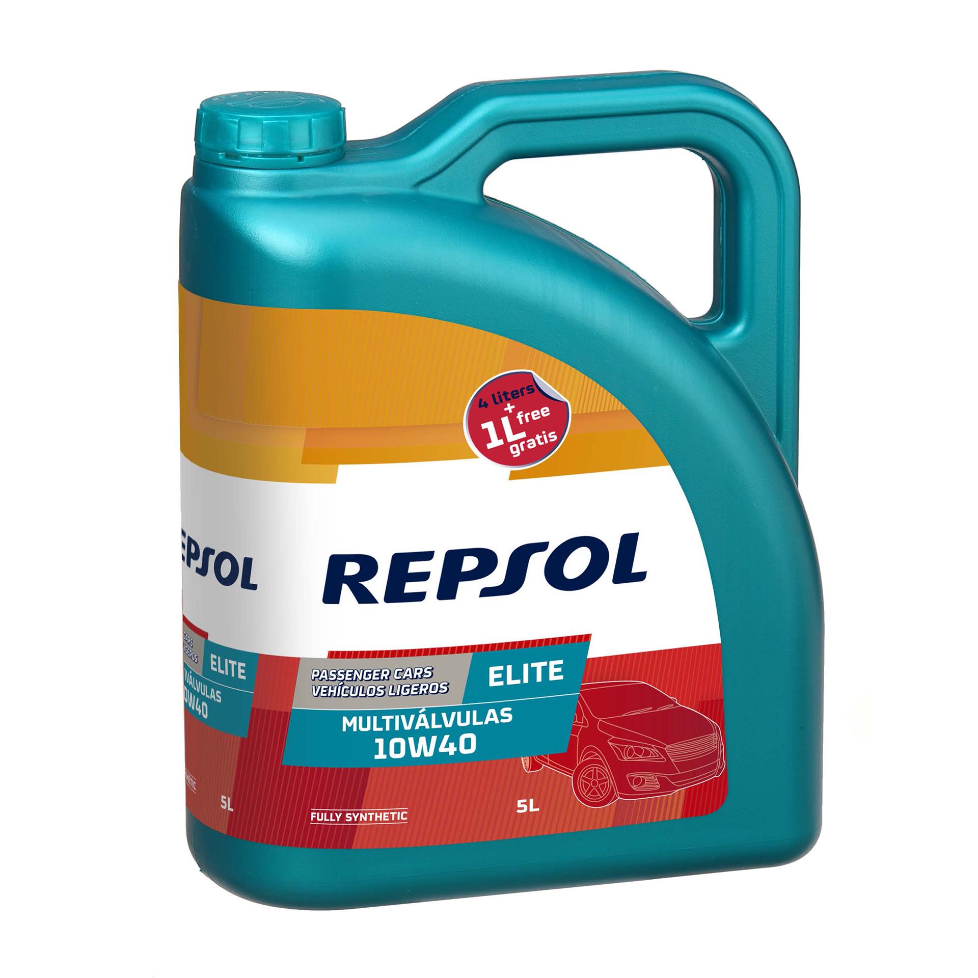 Моторное масло Repsol Elite Multivalvulas 10W-40 5 л Моторное масло Repsol Elite Multivalvulas 10W-40 5 л