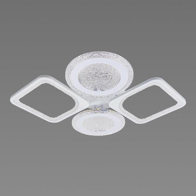 Люстра стельова світлодіодна Valeso V K39559-2+2 WT з пультом 162W (00000140482)