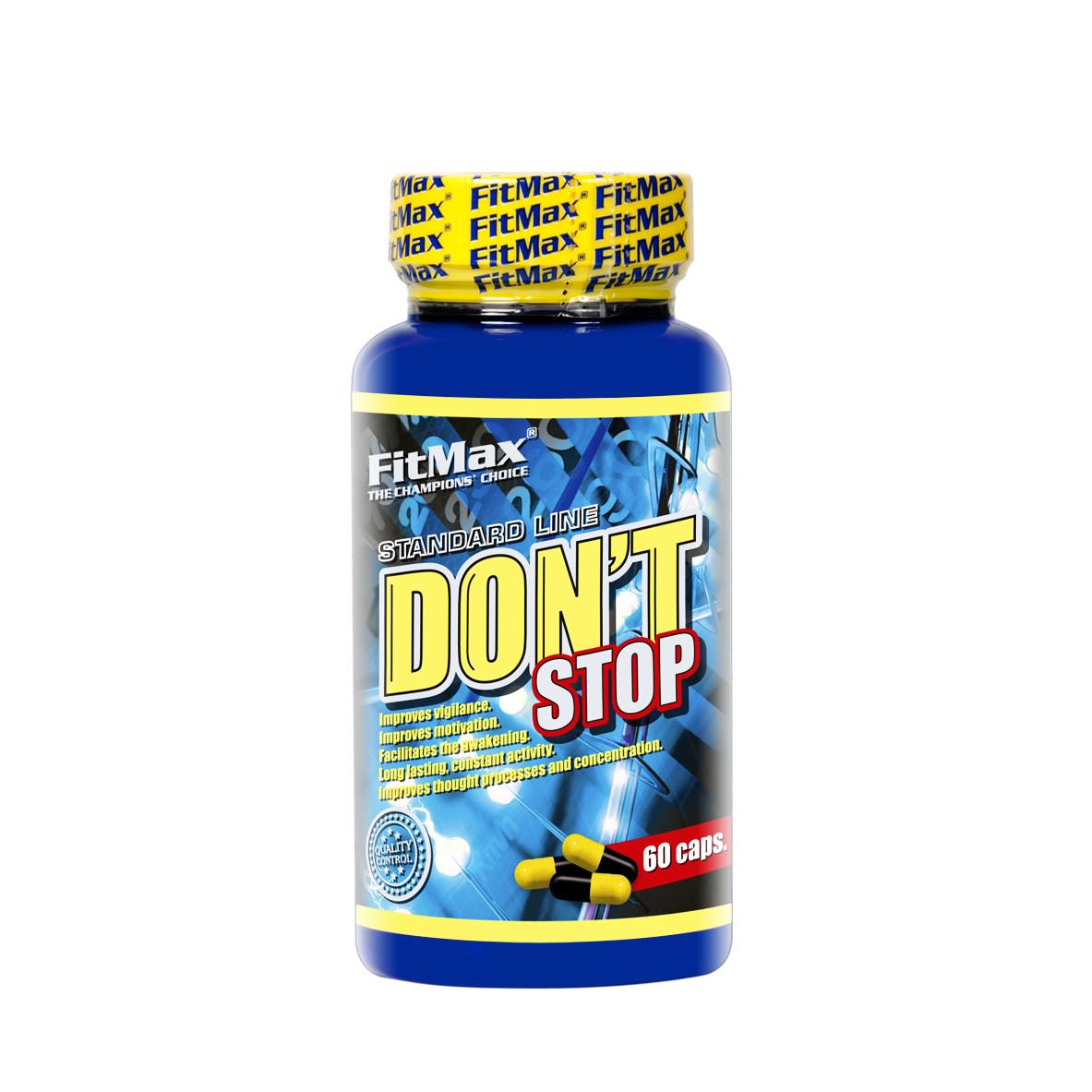 Энергетик FitMax Don't Stop 60 капсул