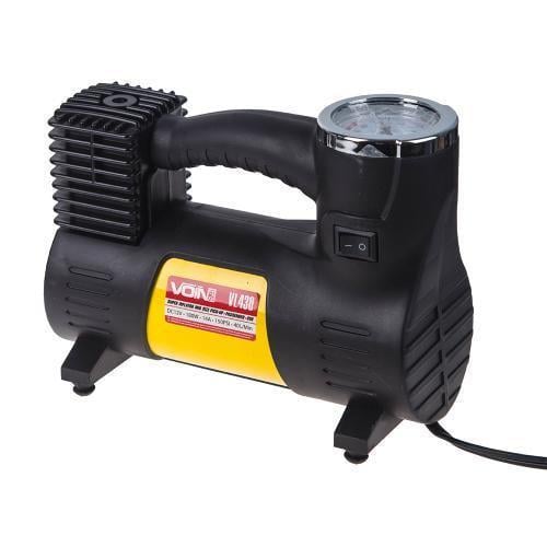 Компресор VOIN VL-430 150psi/14A/40л/прикур./перехідник на клеми