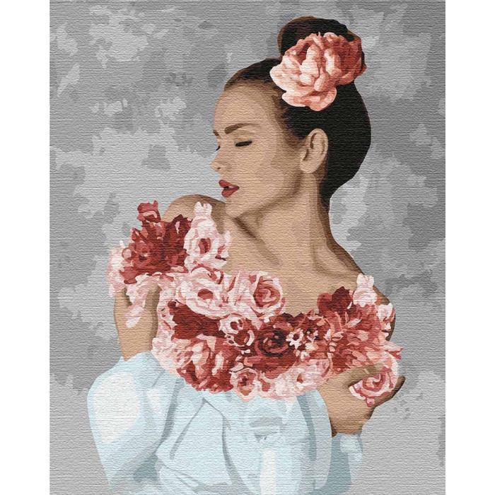 Картина по номерам Ідейка Цветочное настроение 40х50 см (KHO4748)