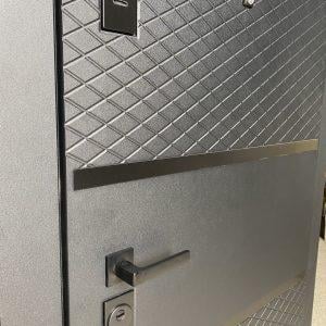 Дверь входная Redfort Грация 960х2040 мм Черный/Белый матовый (23322858) - фото 8