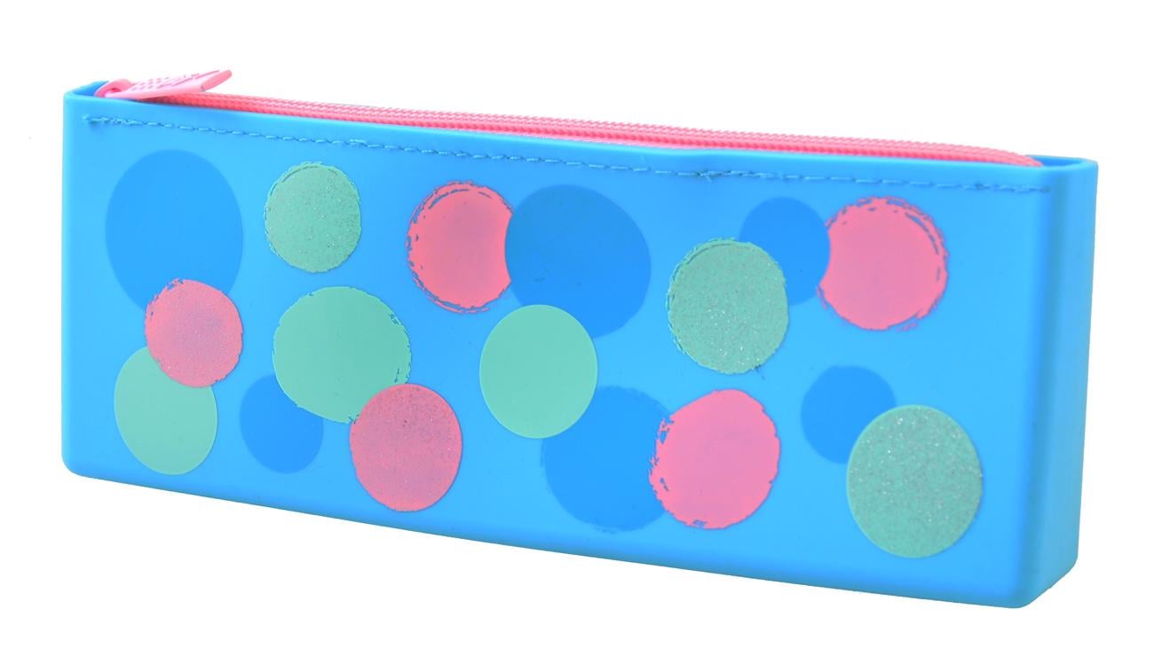Пенал силиконовый YES SL-01 Circles (532316)