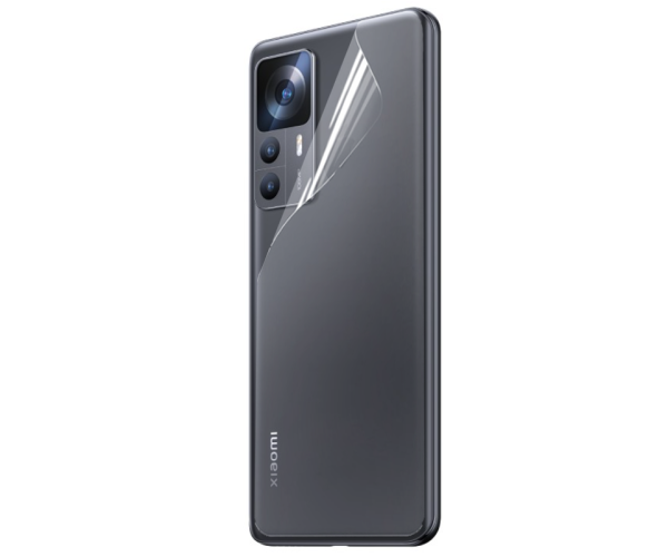 Пленка противоударная гидрогелевая Hydrogel Film для Xiaomi 12T на заднюю панель Transparent