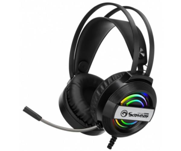 Наушники Marvo HG8902 Multi-LED Black (HG8902)