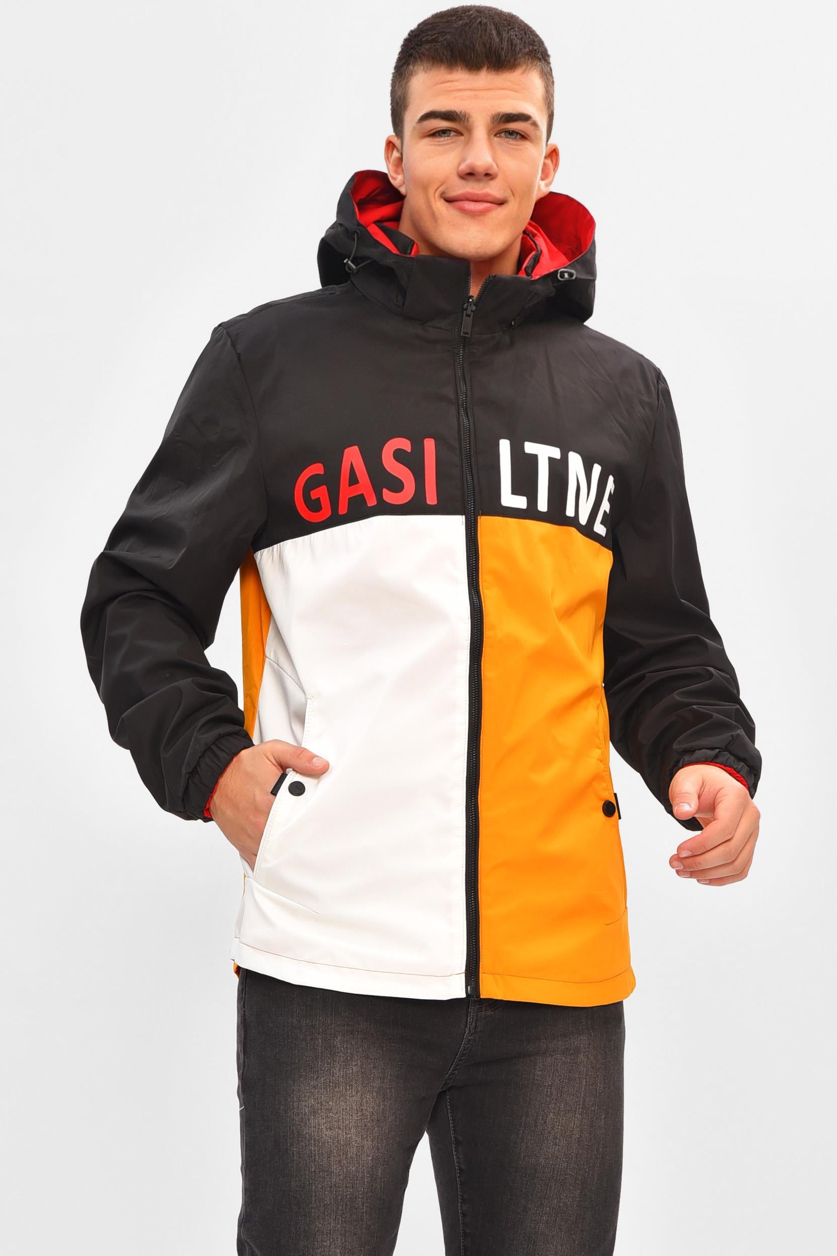 Куртка мужская демисезонная двухсторонняя L Красный (206539)