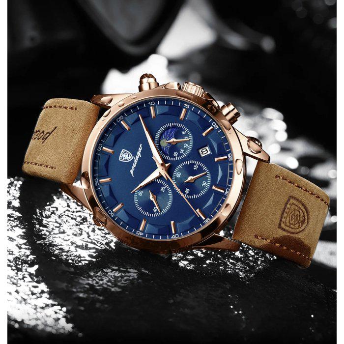 Годинник наручний чоловічий Poedagar West Brown (1705) - фото 3 Годинник наручний чоловічий Poedagar West Brown (1705) - фото 3