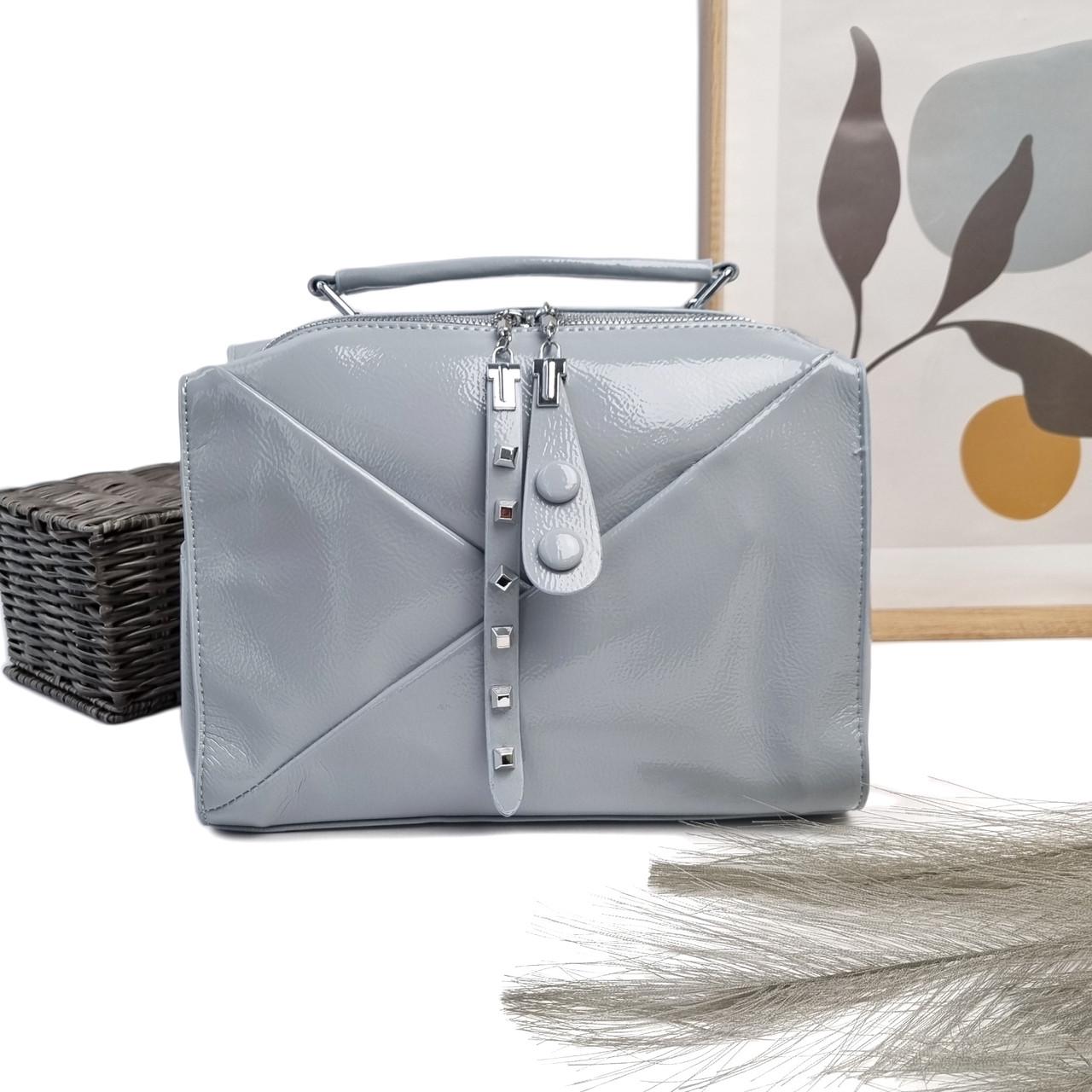 Жіноча сумка Eteral Smile крос-боді штучна шкіра Блакитний (HX10255 blue)