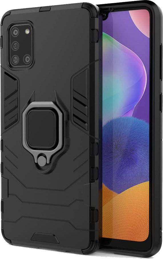 Противоударный чехол Samsung Galaxy A31 A315 (подставка кольцо) Black (16796-2B) Противоударный чехол Samsung Galaxy A31 A315 (подставка кольцо) Black (16796-2B)