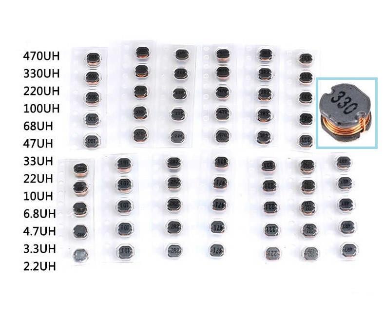 Катушка индуктивности 130x дроссель SMD CD43 2,2-470 мкГн (284563) - фото 3 Катушка индуктивности 130x дроссель SMD CD43 2,2-470 мкГн (284563) - фото 3
